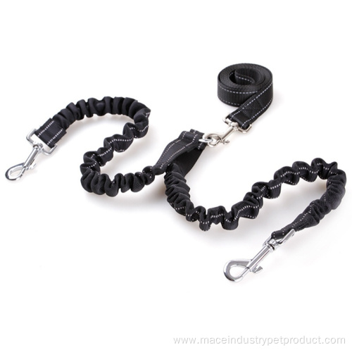 Nylon cloth leash for pets with tow rope